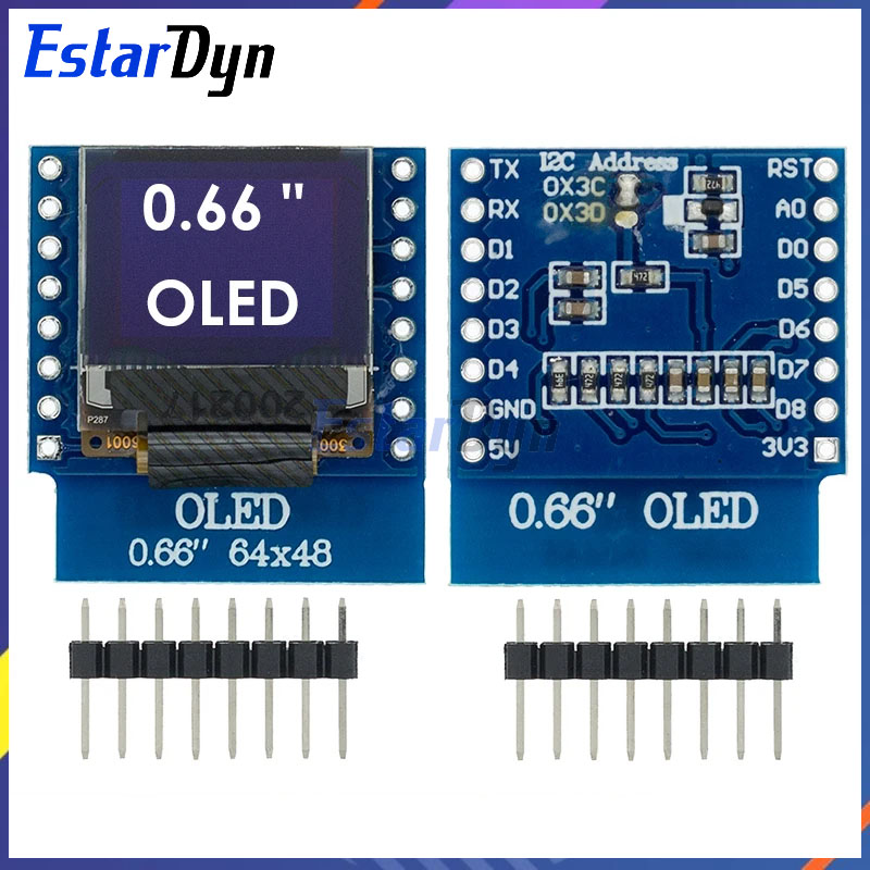 Wemos D1 Mini - 0,66 Zoll oled LED LCD Display