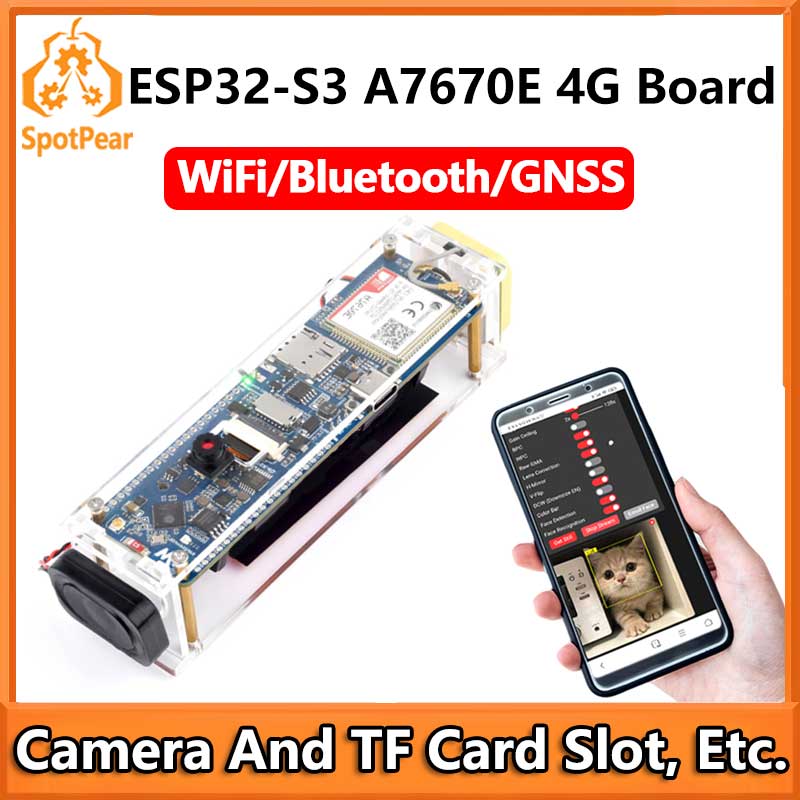 Lolin S3 - Waveshare ESP32-S3 A7670E 4G-Entwicklungsboard unterstützt LTE