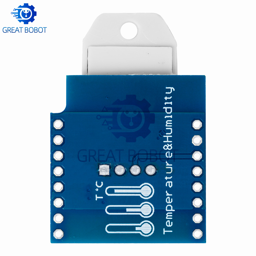 D1 Mini Pro - DHT22 Einzel-Bus-Temperatur- und Feuchtigkeitssensor-Erweiterungsmodul DHT Pro