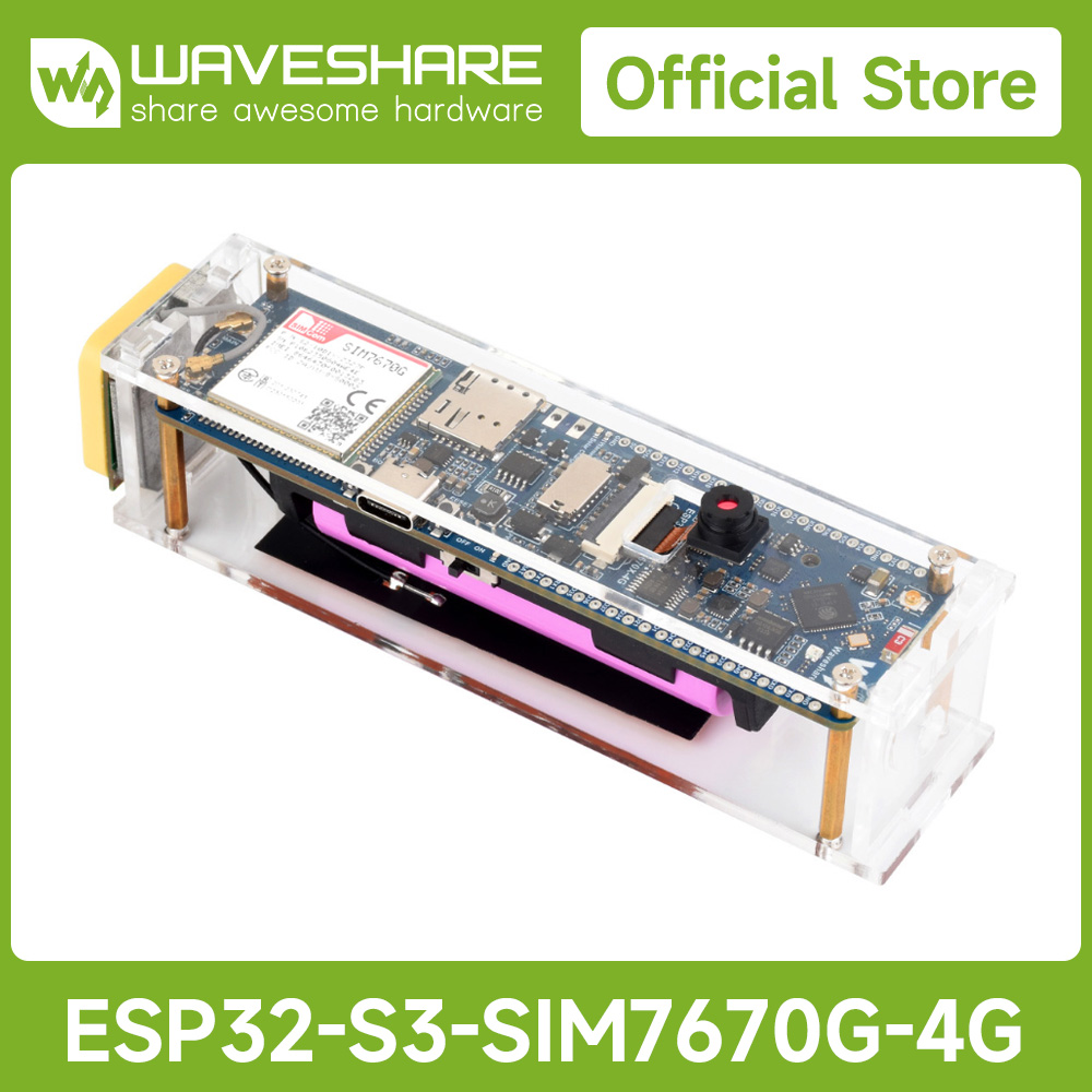 Doit Esp32 - Waveshare ESP32-S3 SIM7670G 4G-Entwicklungsboard, LTE Cat-1/WiFi/Bluetooth/GNSS-Positionierung,