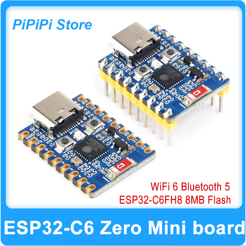 Doit Esp32 - ESP32-C6 Zero Super Mini Entwicklungsboard Basierend