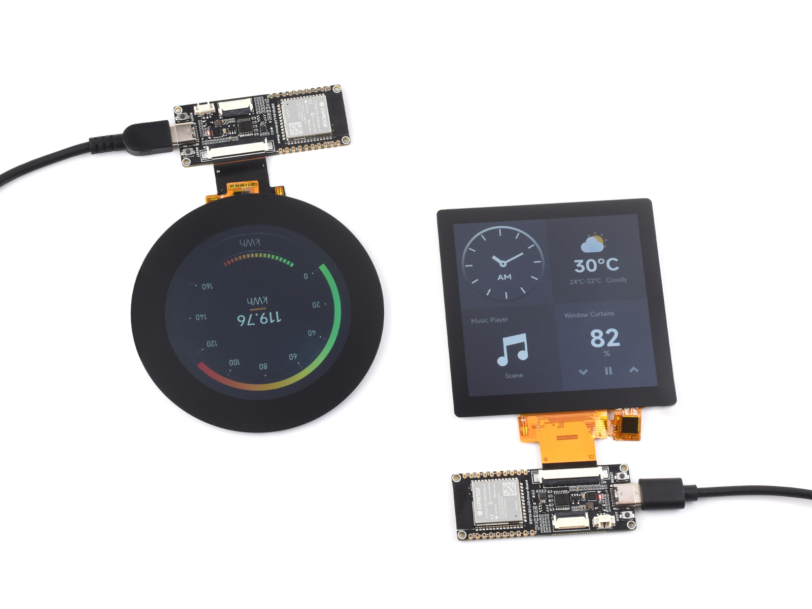 Waveshare Esp32 - Waveshare ESP32-S3 RGB-LCD-Treiberplatine, 32-Bit 240 MHz