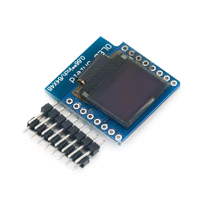 Wemos D1 Mini - Winziger 0,66 Zoll 64x48 SSD1306 I2C