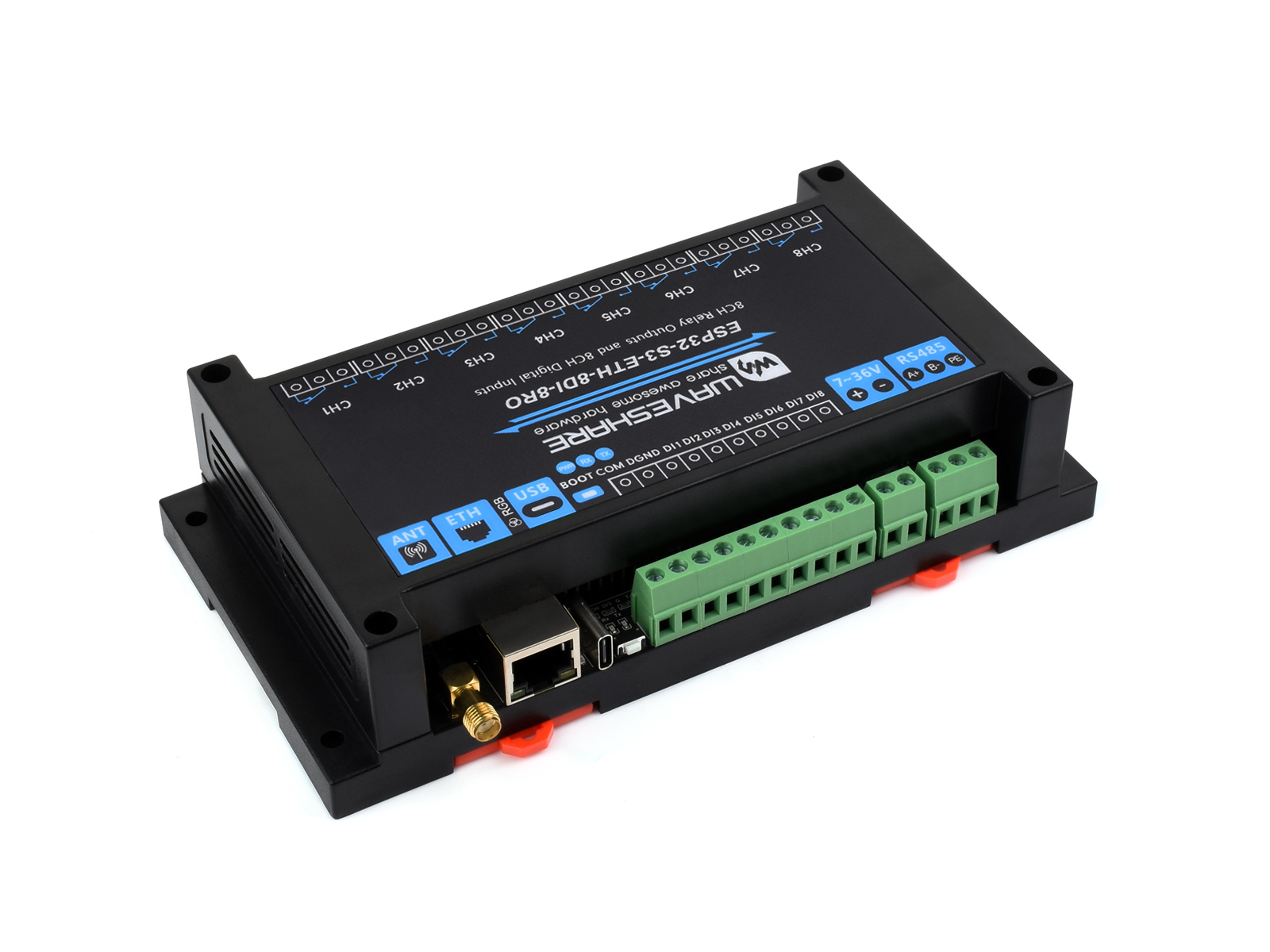 Waveshare Industrial 8-Kanal E – Lolin S3 Bewertung und Preis