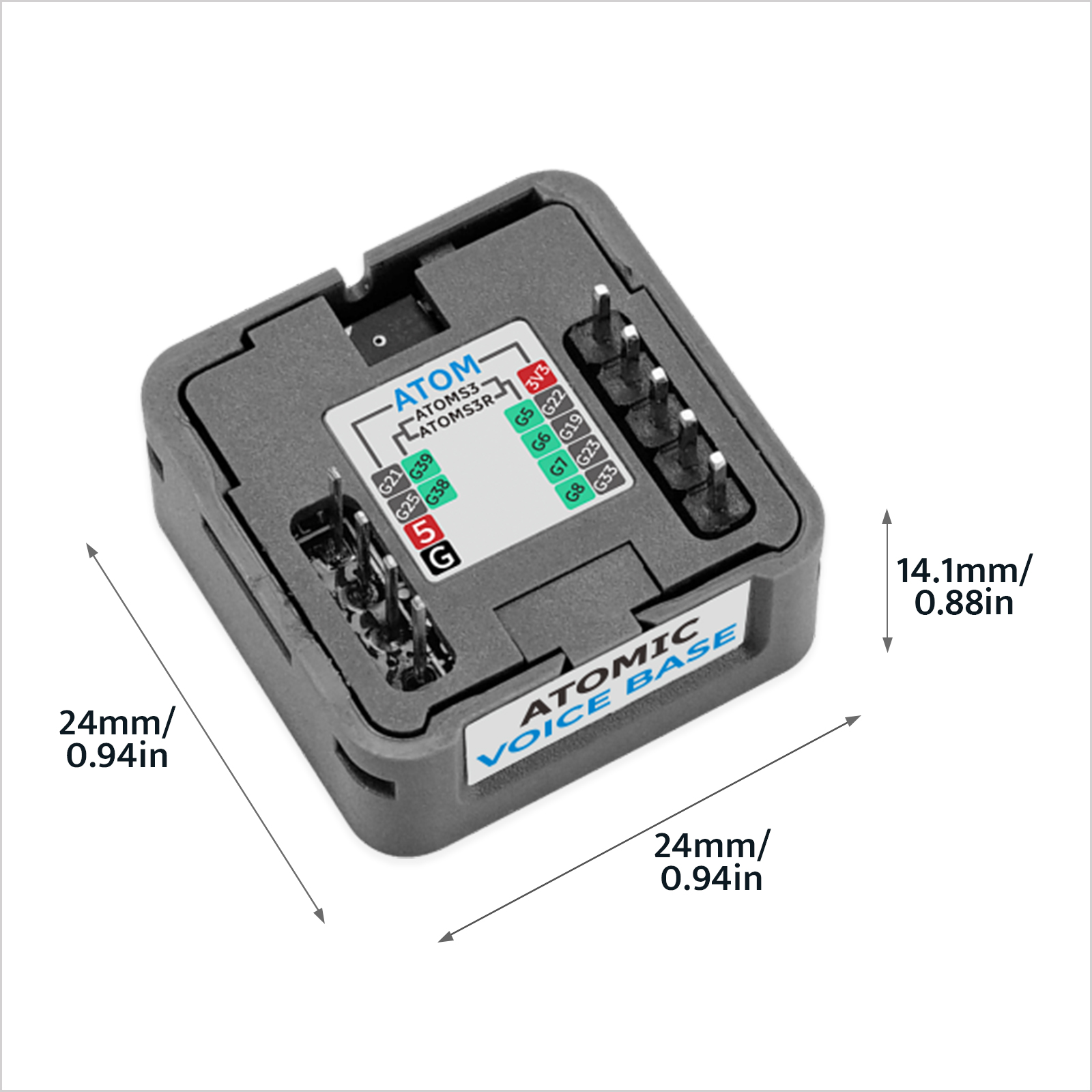 M5Stack Offizieller Atomic Voi – M5Stack Bewertung und Preis