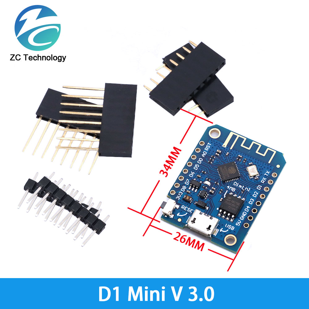 D1 Mini ESP8266 ESP-12F CH340G – Wemos D1 Mini Bewertung und Preis
