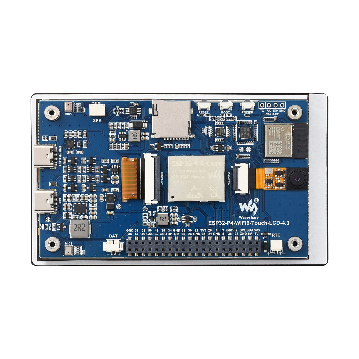 Waveshare ESP32-P4-WIFI6 4,3-Z – Waveshare Esp32 Bewertung und Preis