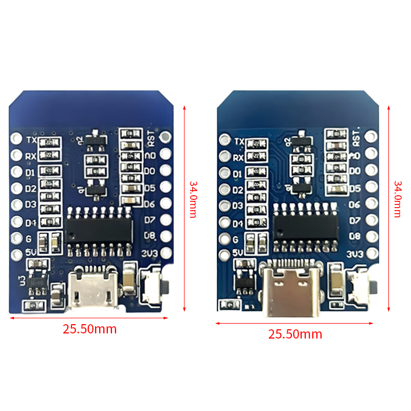 XCW WeMos D1 Mini TYPE-C/Micro – Wemos D1 Bewertung und Preis