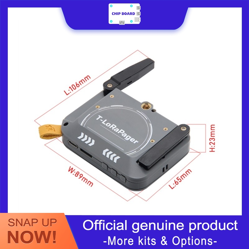 LILYGO T-LoRa Pager Handkommun – Lolin S3 Bewertung und Preis